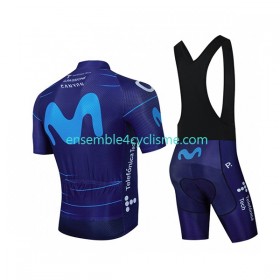 Tenue Maillot + Cuissard à Bretelles 2022 Movistar Team N002